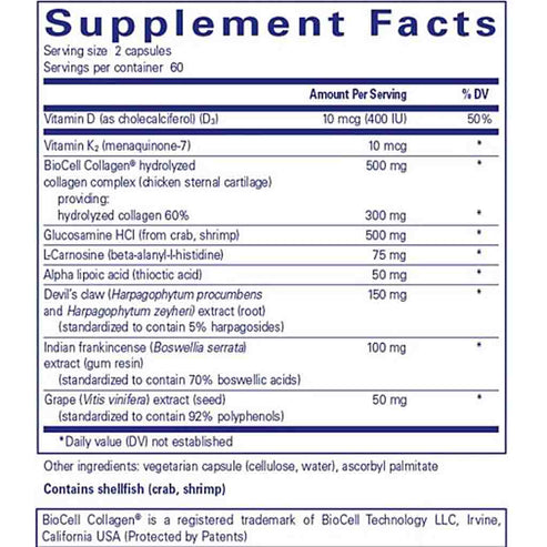 Pure Encapsulations Disc-Flex 120c