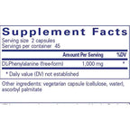 Pure Encapsulations DL-Phenylalanine 90c