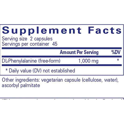 Pure Encapsulations DL-Phenylalanine 90c