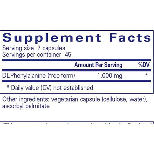 Pure Encapsulations DL-Phenylalanine 90c