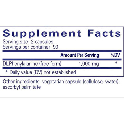 Pure Encapsulations DL-Phenylalanine 180c