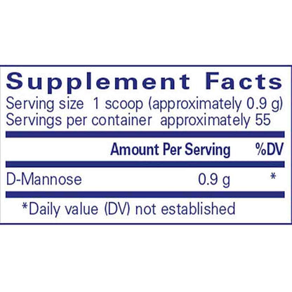 Pure Encapsulations D-Mannose Powder 100g