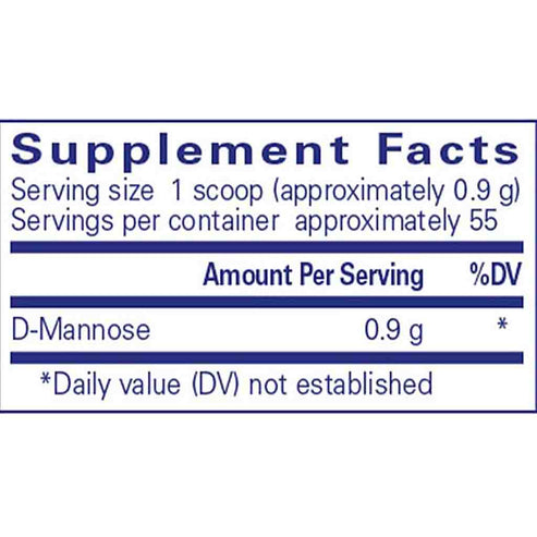 Pure Encapsulations D-Mannose Powder 100g
