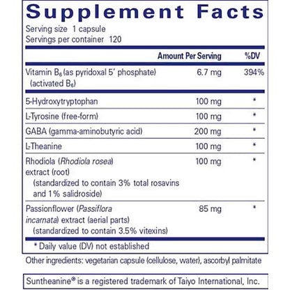 Pure Encapsulations Emotional Wellness 120c