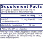 Pure Encapsulations EmulsiSorb K2/D3 liquid 20 ml (0.7 oz)