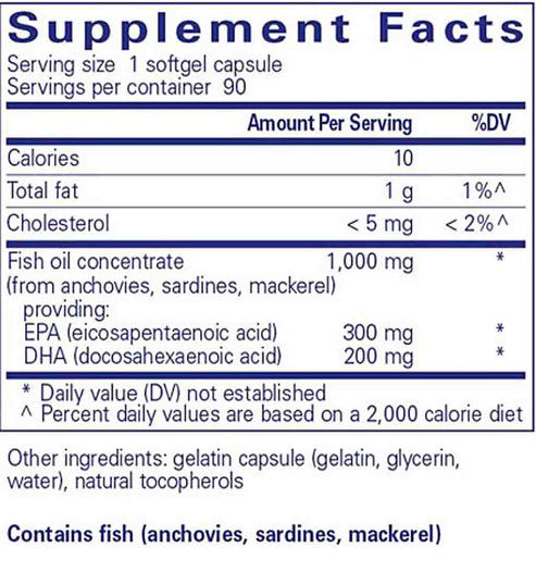 Pure Encapsulations EPA-DHA essentials 90sg