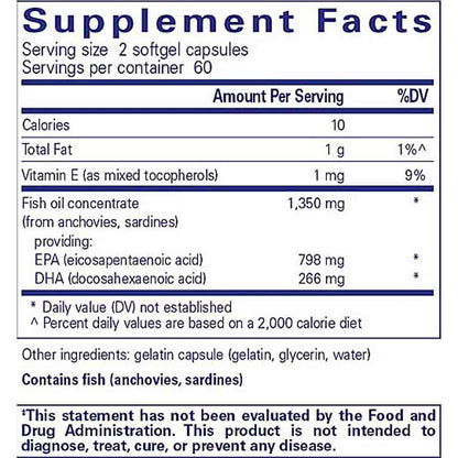 Pure Encapsulations EPA Ultimate 120sg