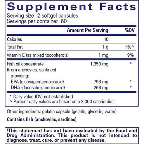 Pure Encapsulations EPA Ultimate 120sg