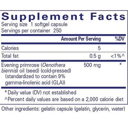 Pure Encapsulations E. P. O. 250sg