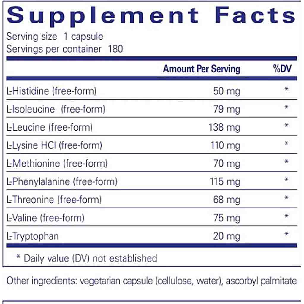Pure Encapsulations Essential Aminos 180c