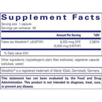 Pure Encapsulations Folate 5,000 60C