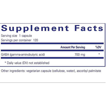 Pure Encapsulations GABA 120c