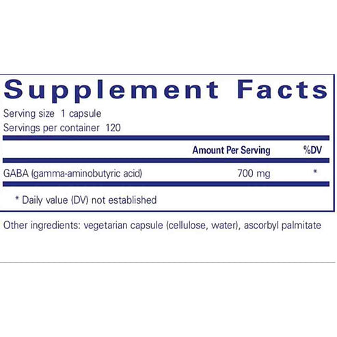Pure Encapsulations GABA 120c