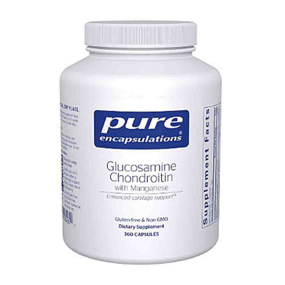 Pure Encapsulations Glucosamine Chondroitin with Manganese 360c