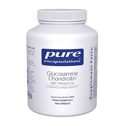 Pure Encapsulations Glucosamine Chondroitin with Manganese 360c