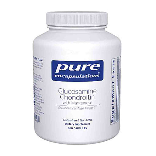 Pure Encapsulations Glucosamine Chondroitin with Manganese 360c