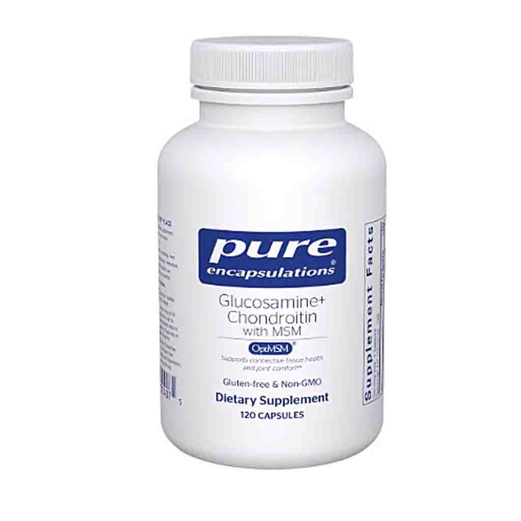Pure Encapsulations Glucosamine Chondroitin with MSM 120c