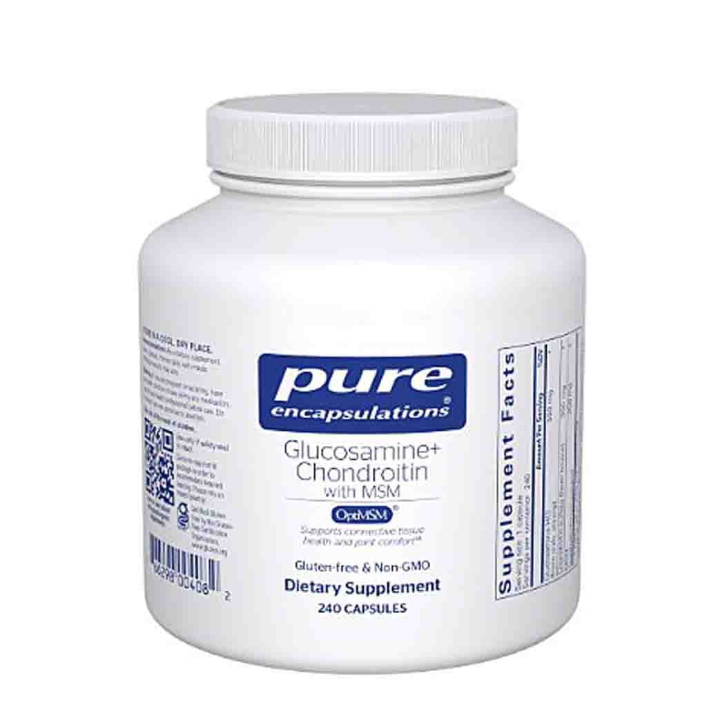 Pure Encapsulations Glucosamine Chondroitin with MSM 240c