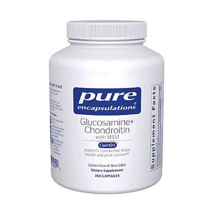 Pure Encapsulations Glucosamine Chondroitin with MSM 360c