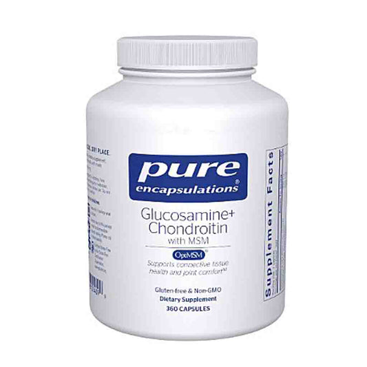 Pure Encapsulations Glucosamine Chondroitin with MSM 360c