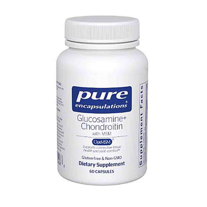 Pure Encapsulations Glucosamine Chondroitin with MSM 60c