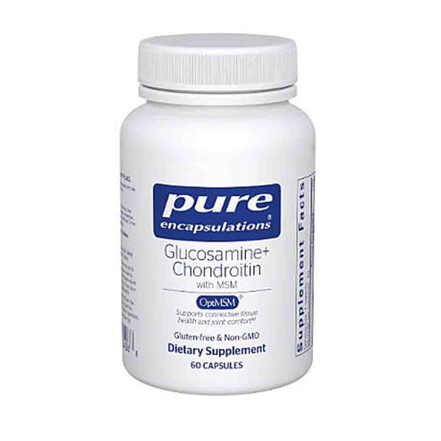 Pure Encapsulations Glucosamine Chondroitin with MSM 60c