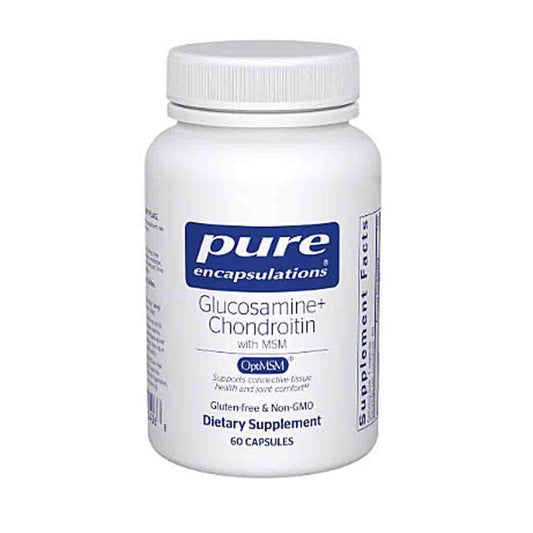 Pure Encapsulations Glucosamine Chondroitin with MSM 60c