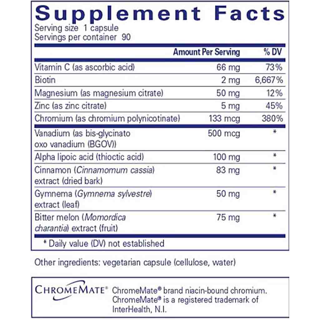 Pure Encapsulations GlucoFunction 90c
