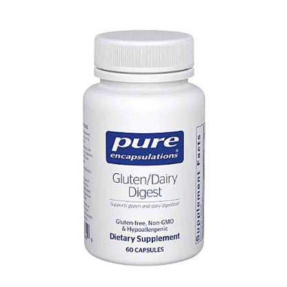 Pure Encapsulations Gluten/Dairy Digest 60c