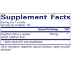 Pure Encapsulations Grapefruit Seed Extract 120c