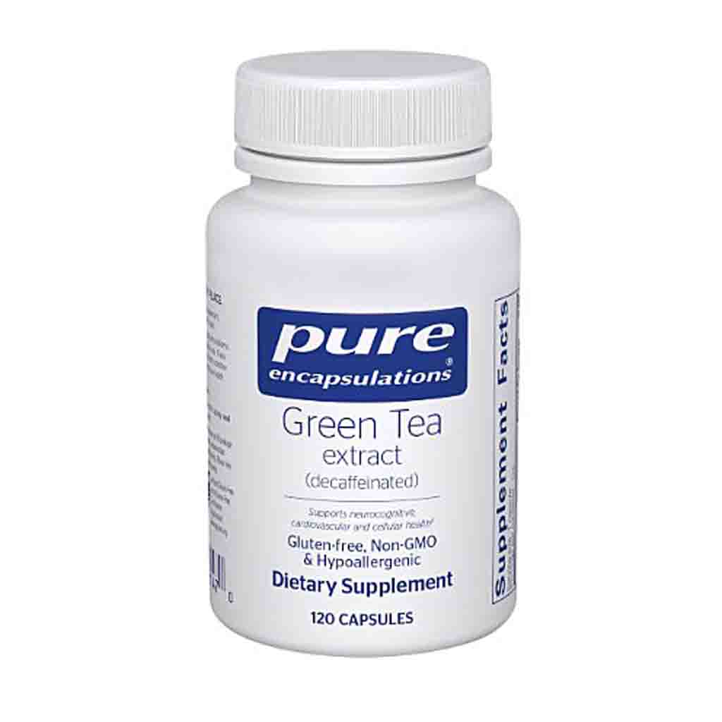 Pure Encapsulations Green Tea Extract 120c (decaffeinated)