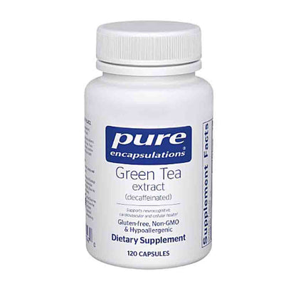 Pure Encapsulations Green Tea Extract 120c (decaffeinated)