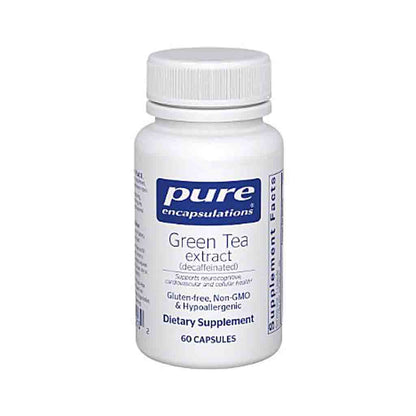 Pure Encapsulations Green Tea Extract 60c (decaffeinated)