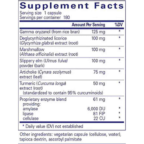 Pure Encapsulations Heartburn Essentials 180c