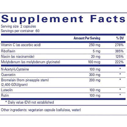 Pure Encapsulations Hist Reset 120c