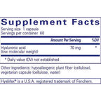 Pure Encapsulations Hyaluronic Acid 60c