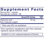 Pure Encapsulations Hyaluronic Acid 180c