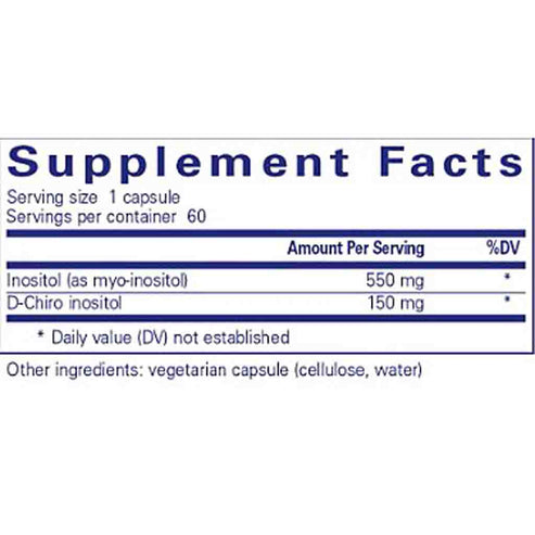 Pure Encapsulations Inositol Complex 60c