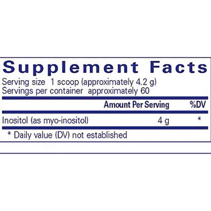 Pure Encapsulations Inositol Powder 250 g