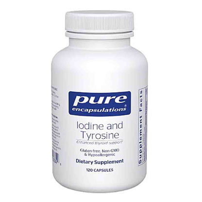 Pure Encapsulations Iodine and Tyrosine 120c