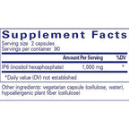 Pure Encapsulations IP6-inositol hexaphosphate 180c
