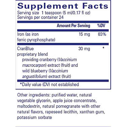 Pure Encapsulations Iron Liquid 120 ml