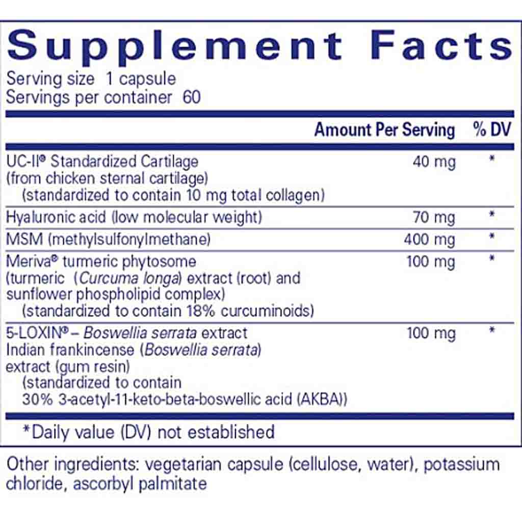 Pure Encapsulations Joint Complex 60C