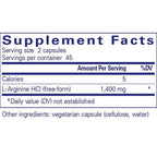 Pure Encapsulations L-Arginine 90c
