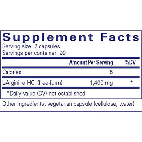 Pure Encapsulations L-Arginine 180c