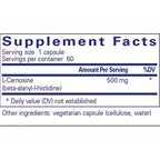 Pure Encapsulations L-Carnosine 60c