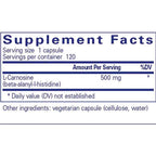 Pure Encapsulations L-Carnosine 120c