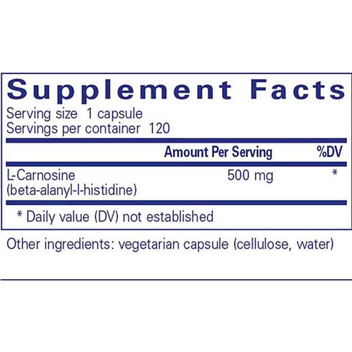 Pure Encapsulations L-Carnosine 120c