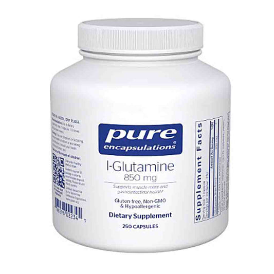 Pure Encapsulations l-Glutamine 850mg 250c