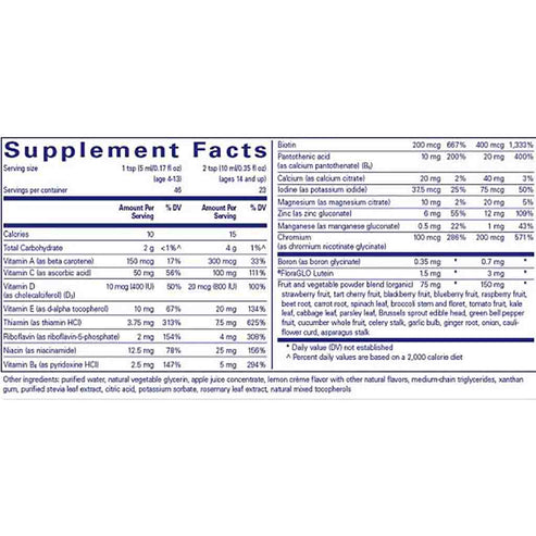 Pure Encapsulations LiquiNutrients 7.8 fl oz.